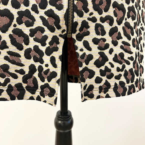 MAEVE, Anthropologie Leopard Stretch Knit Pencil Skirt - size Small - Picture 6 of 6